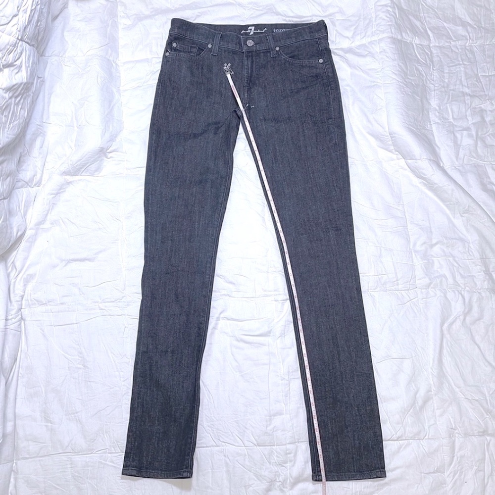 7 For All Mankind Roxanne Skinny Jeans Size 27 - Picture 7 of 16